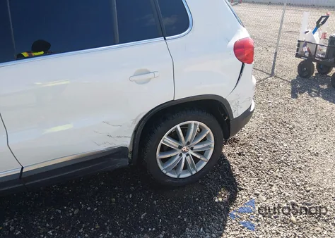 2014 Volkswagen Tiguan Sel from USA, damaged, VIN WVGAV3AX4EW545525